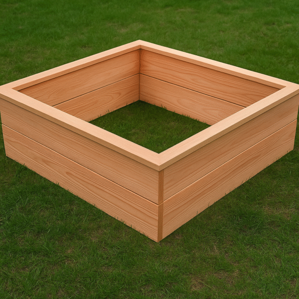 carre potager en bois douglas 100 x 100